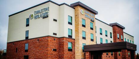 Fassade der Unterkunft