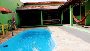 Pool - Small house in the city of waterfalls!!! (BROTAS)