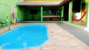 Pool - Small house in the city of waterfalls!!! (BROTAS)