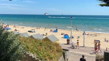 Beach nearby, sun-loungers