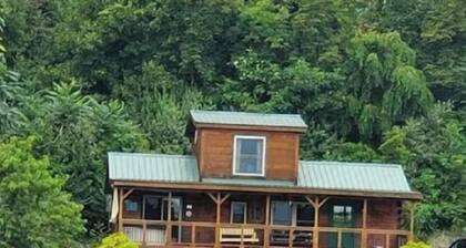 Time to Unwine-Waterfront Cabin w/Hot Tub! Pet Friendly! Blue Ridge Parkway