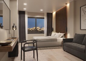 Junior Suite with Acropolis View | Roupas de cama de algodão egípcio, roupas de cama premium