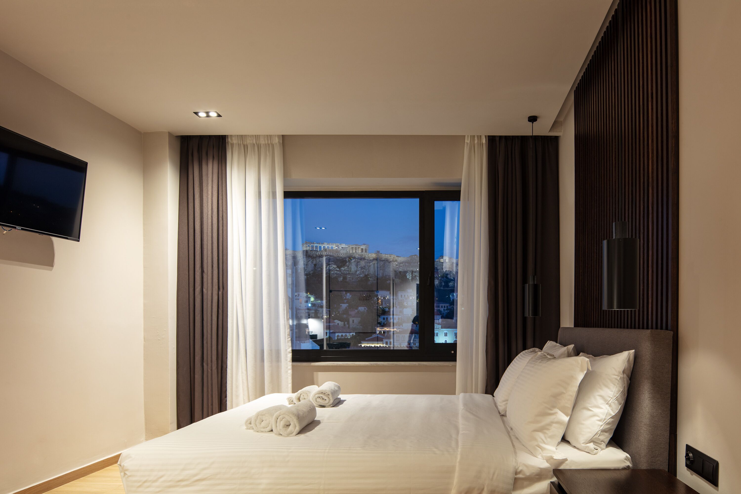 junior suite with acropolis view | 1 bedroom, egyptian cotton sheets, premium bedding, memory-foam beds