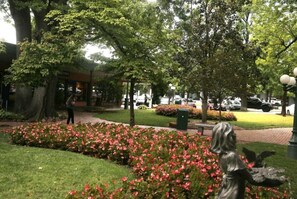 Overnattingsstedets uteområder