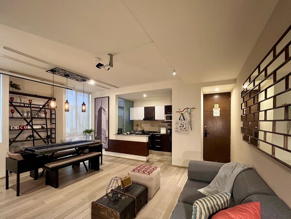 Interior entrance - Mi Zona Lodging Xochicalco (Mexico City)