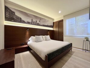 City Apartment | 1 bedroom, Egyptian cotton sheets, premium bedding, down comforters - Mi Zona Lodging Xochicalco (Mexico City)