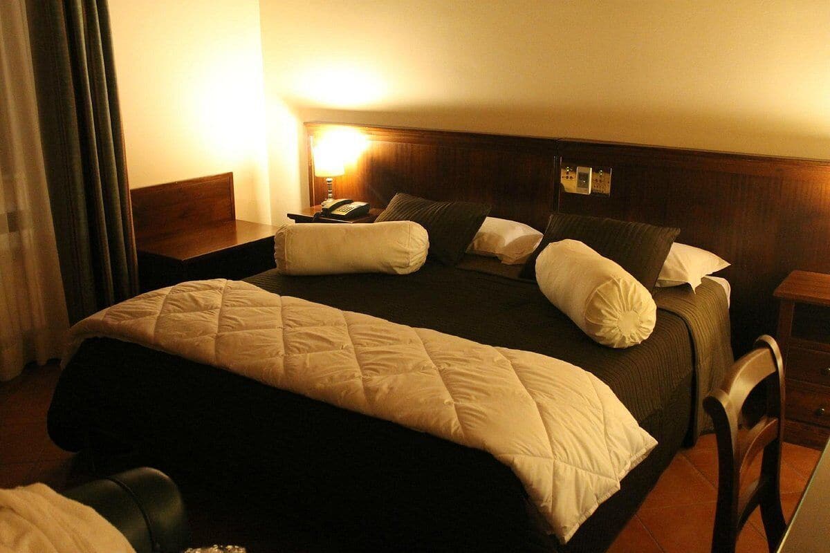 Down duvets, memory-foam beds, in-room safe, individually decorated