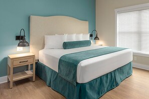 2 bedrooms, in-room safe, iron/ironing board, WiFi