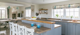 Luxury 3 bedroom rural retreat with spectacular views across Northumberland
