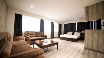 1 chambre, literie de qualité supérieure, couette en duvet d'oie