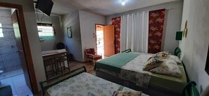 Individually decorated, individually furnished, laptop workspace