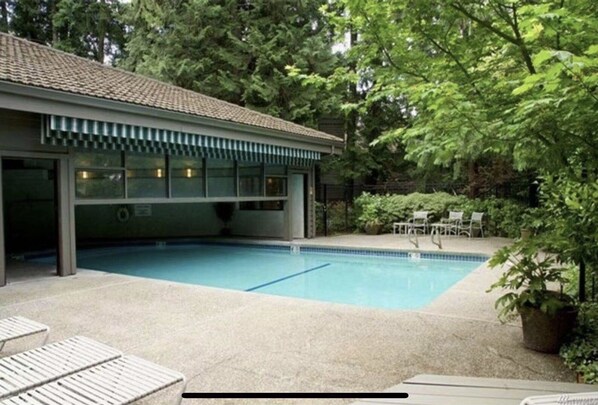 Alberca al aire libre 