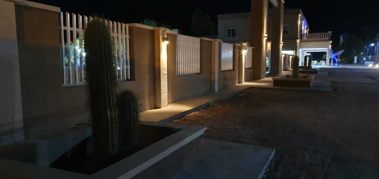 Facciata della struttura