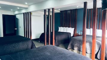 Premium Quadruple Room | Premium bedding, desk, free WiFi, bed sheets