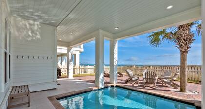 🌅 16 Sunsets | Gulf Front | Private Pool | Free Sunset Dolphin Cruise & Beach Chair Service 🐬