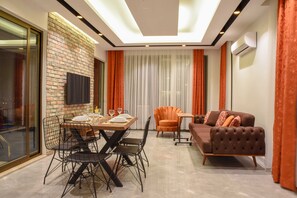 Premium Villa, 3 Bedrooms, Sea View | Living area - Demre Villas (Demre)