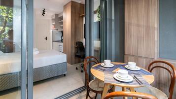 Comfort-studiolejlighed | Hawaiiansk terrasse