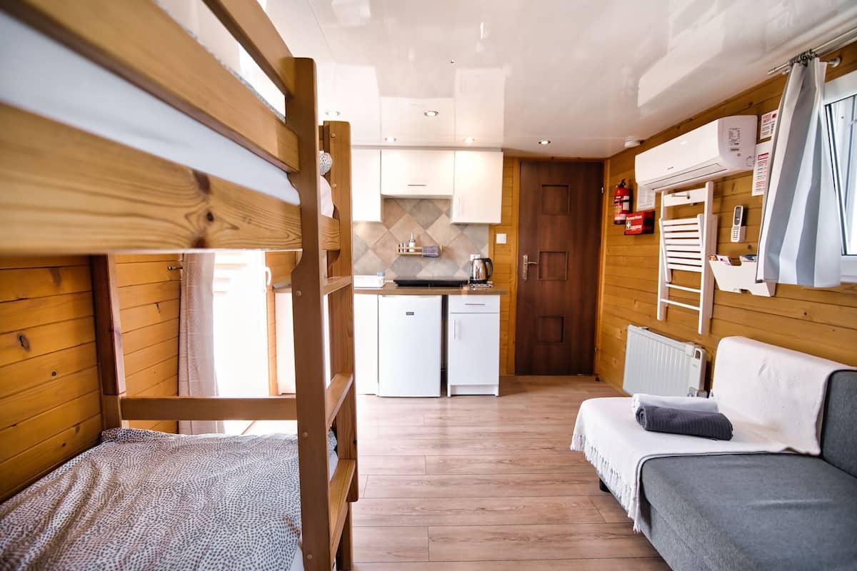 Hypo-allergenic bedding, memory-foam beds, individually decorated