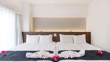 Apartamento básico | 1 quarto, espaço de trabalho para notebook, cortinas blackout