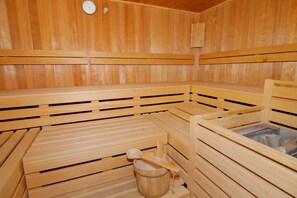 Sauna - High-quality furnished vacation apartment directly on the Baltic Sea beach! - Residence at (Zingst)
