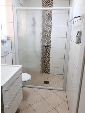 Dusche, Handtücher