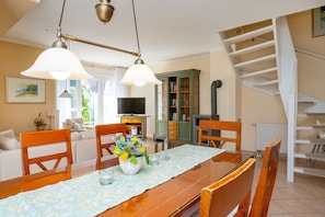 Dining - Hoppenberg 24 - Haus Sommerfeld - Modern semi-detached house over 3 floors! (Zingst)