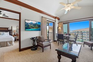 2 bedrooms, iron/ironing board, travel cot, free WiFi - B404 Top Floor Suite - Ocean View, Sleeps 6, Pool, Lazy River & Full Kitchen! (Kapaa)