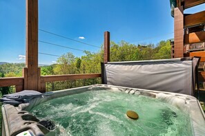 Idromassaggio all'aperto