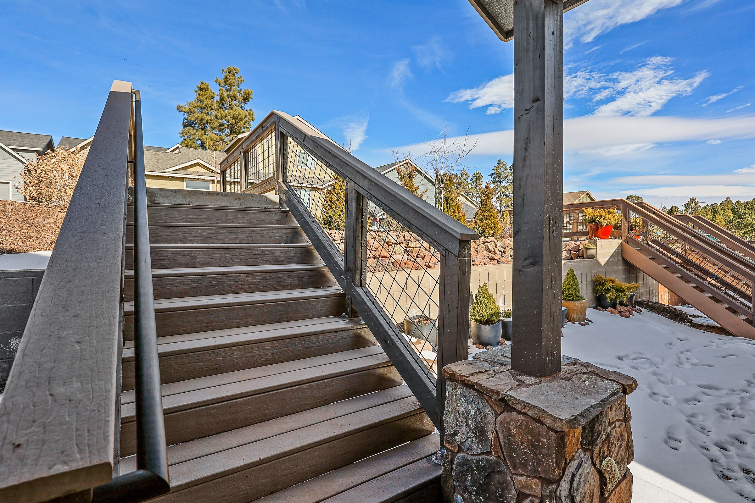Enceinte de l’hébergement