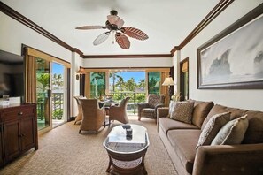 Smart TV - F303 - 2 Bedroom Garden Value Suite in Kapaa - Steps from the Water! AC Comfort! (Kapaa)