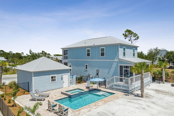 Ulkouima-allas, lämmitetty uima-allas