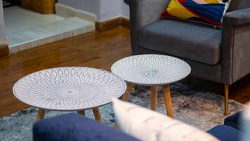 Apartment, 1 Bedroom | Living area | Flat-screen TV