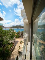 Standard Room, 1 Double Bed, Partial Sea View, Sea Facing | Minibar, WiFi (free), bed sheets
