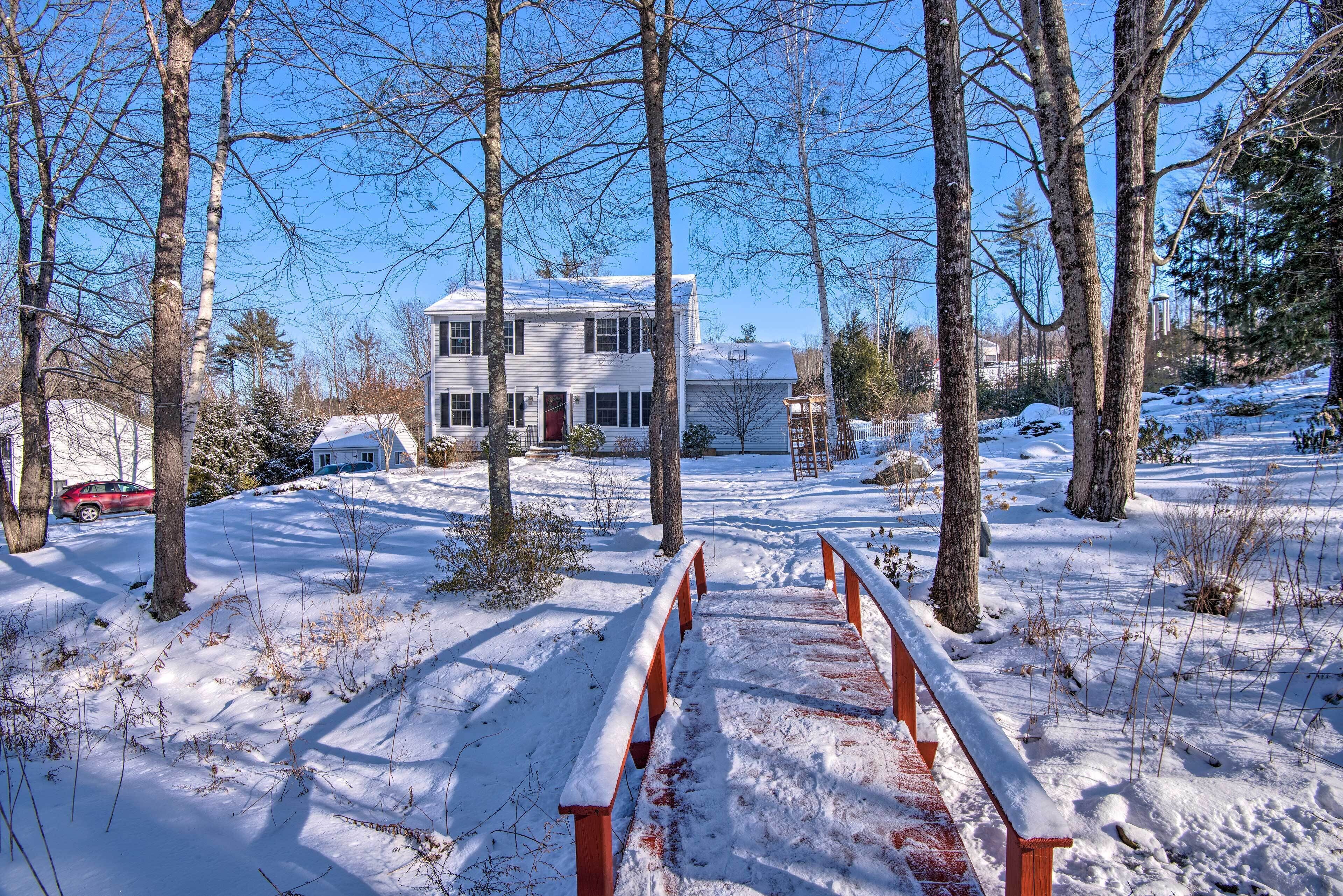 Welcoming New Hampshire Home on ~ 3 Acres!