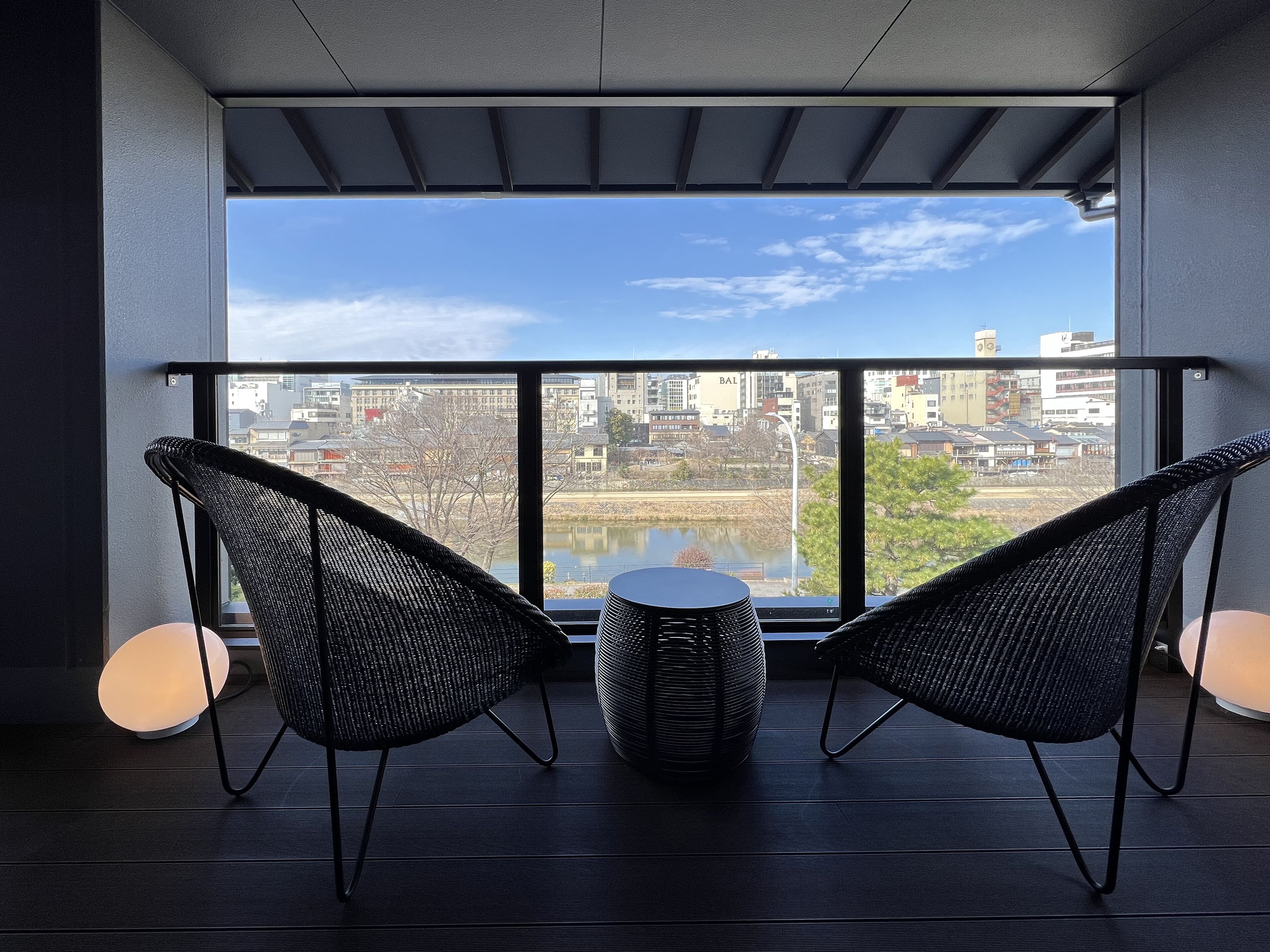 river view royal suite | balcony view