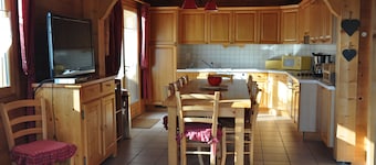 semi-detached chalet breathtaking view