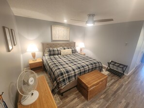 1 dormitorio, escritorio, wifi gratis y ropa de cama