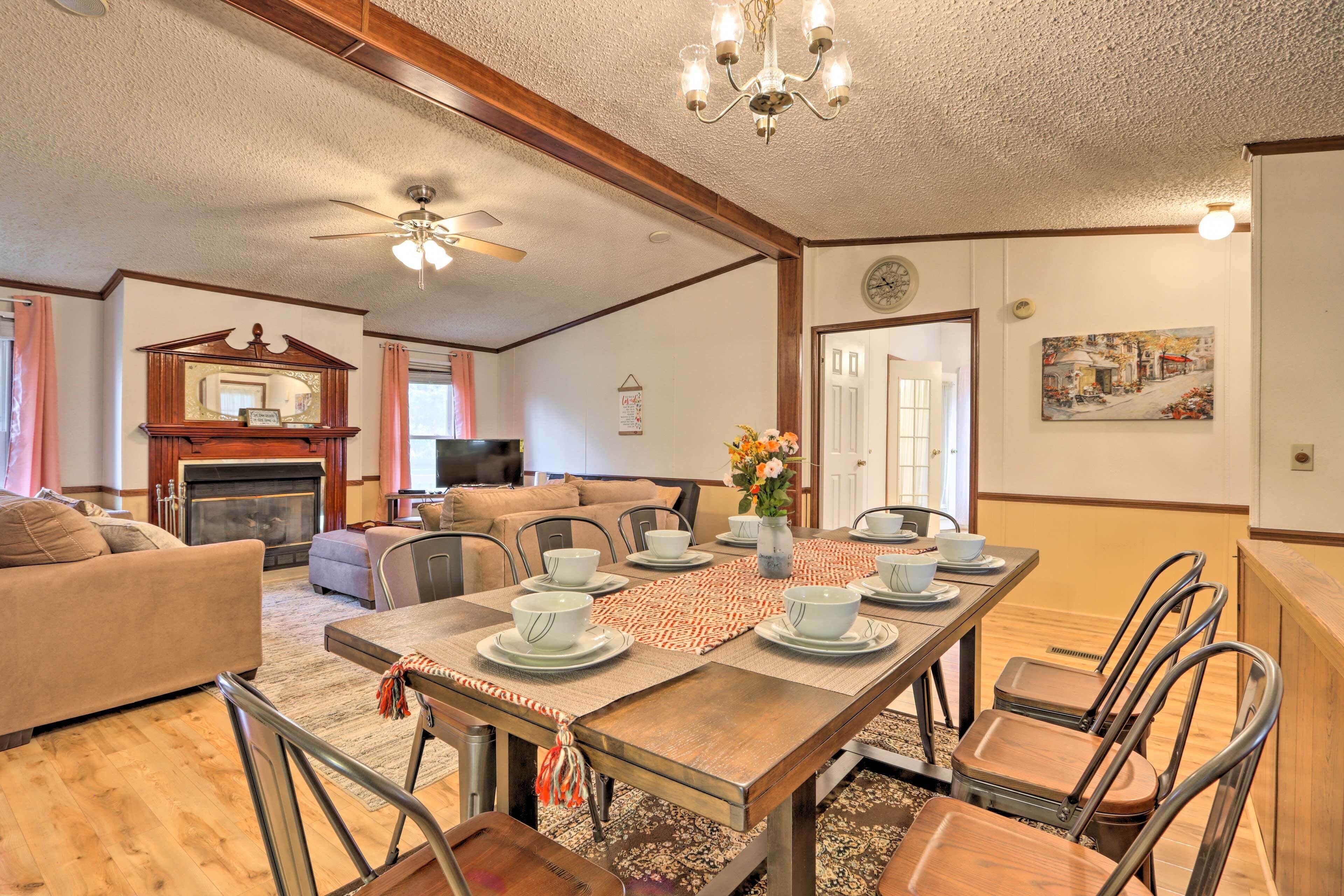 Lebanon Vacation Rental | 3BR | 2BA | Step-Free Access