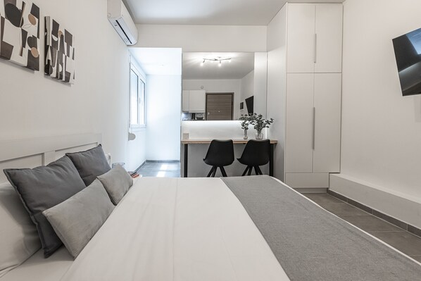 Executive-Studio | Kostenloses WLAN, Bettwäsche