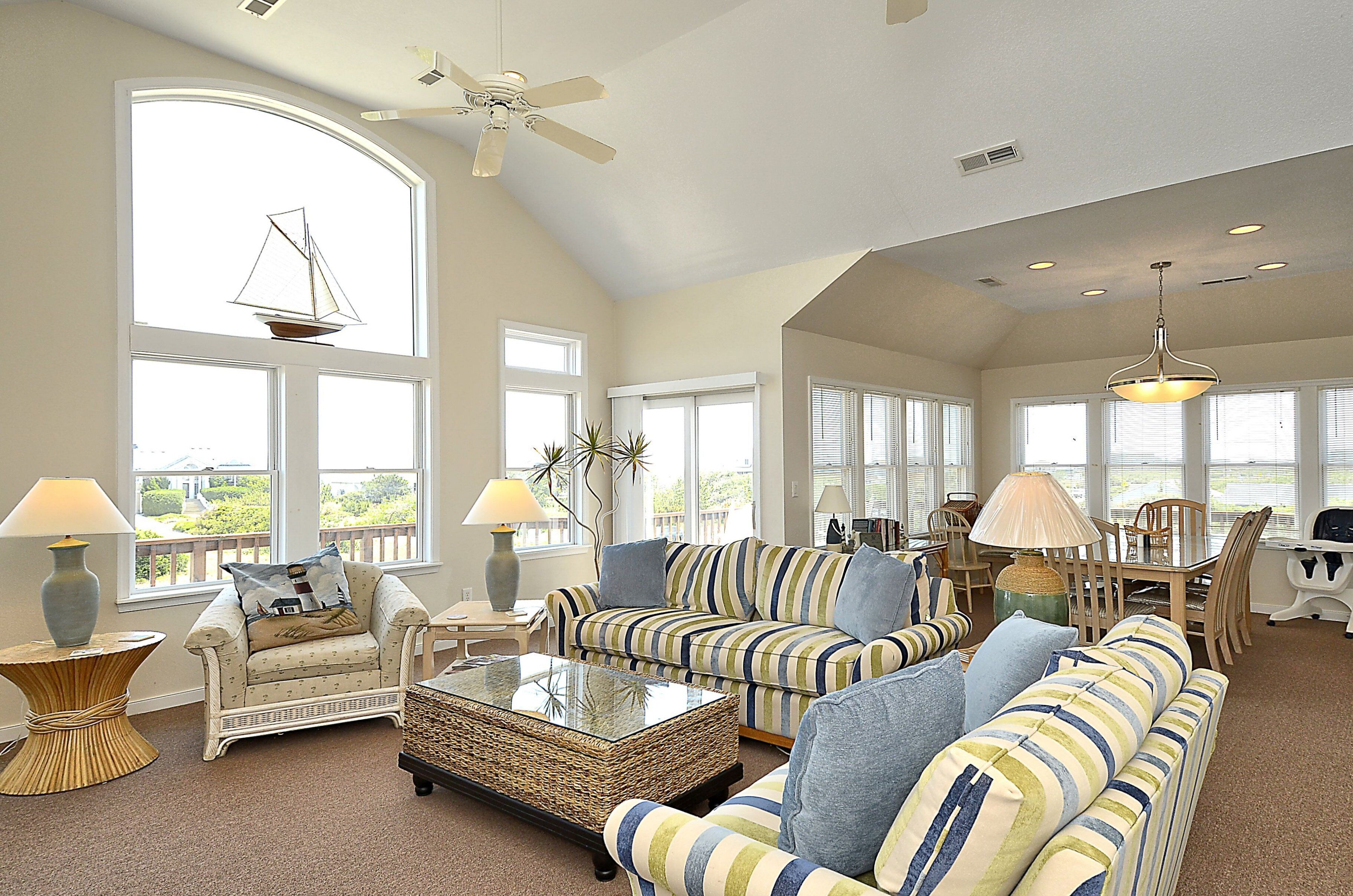 TV, fireplace, DVD player, video library