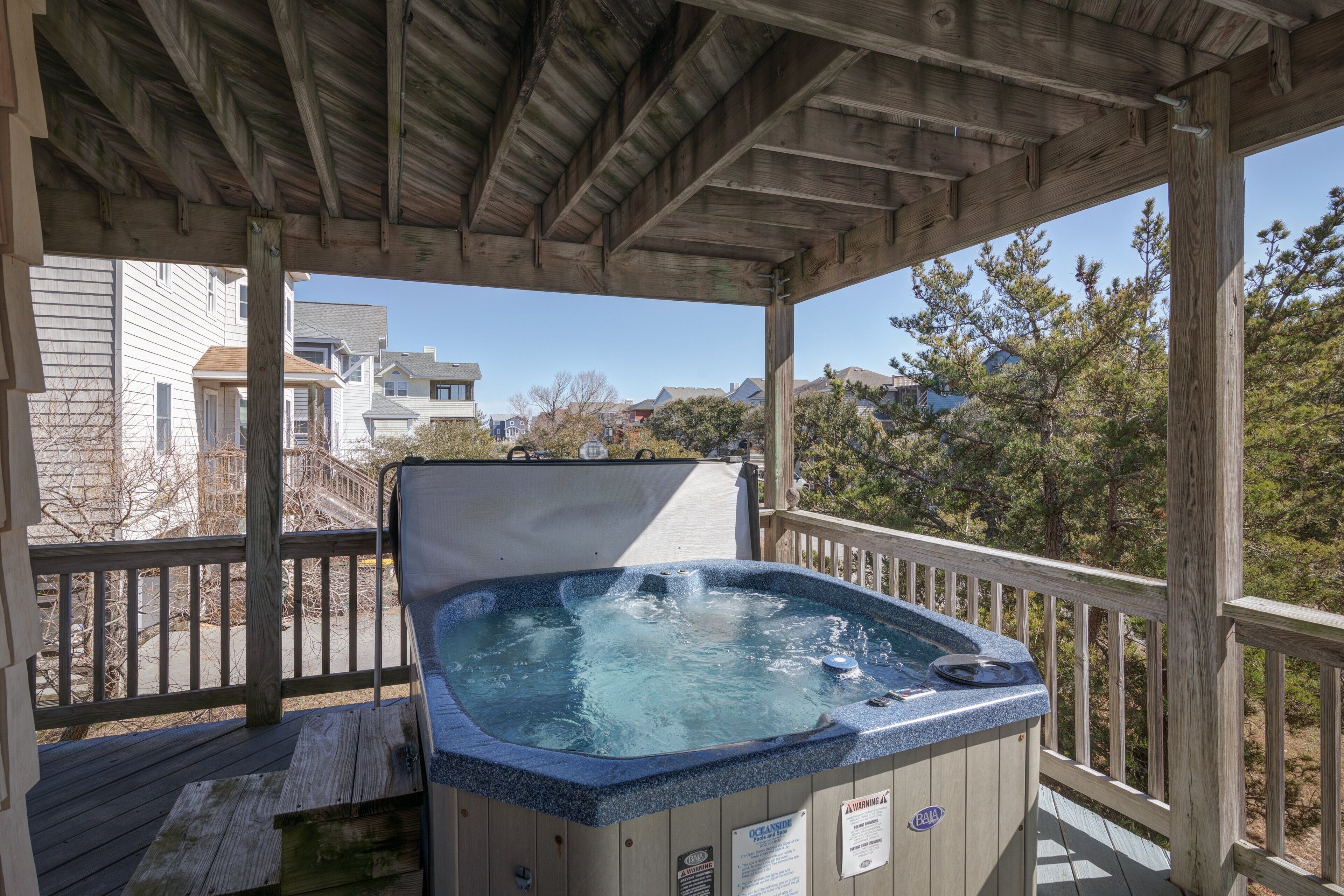 Baignoire à remous extérieure