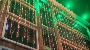 A building with multiple windows and a sign reading "greenleaf". - Green Leaf (Jhansi)