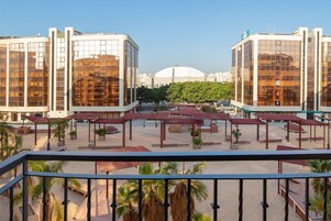 Udsigt fra overnatningsstedet