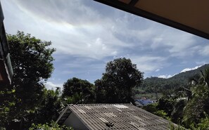 Vue depuis l’hébergement