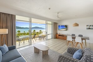 Living area - Whitsunday Apartment West 402 (Hamilton Island)