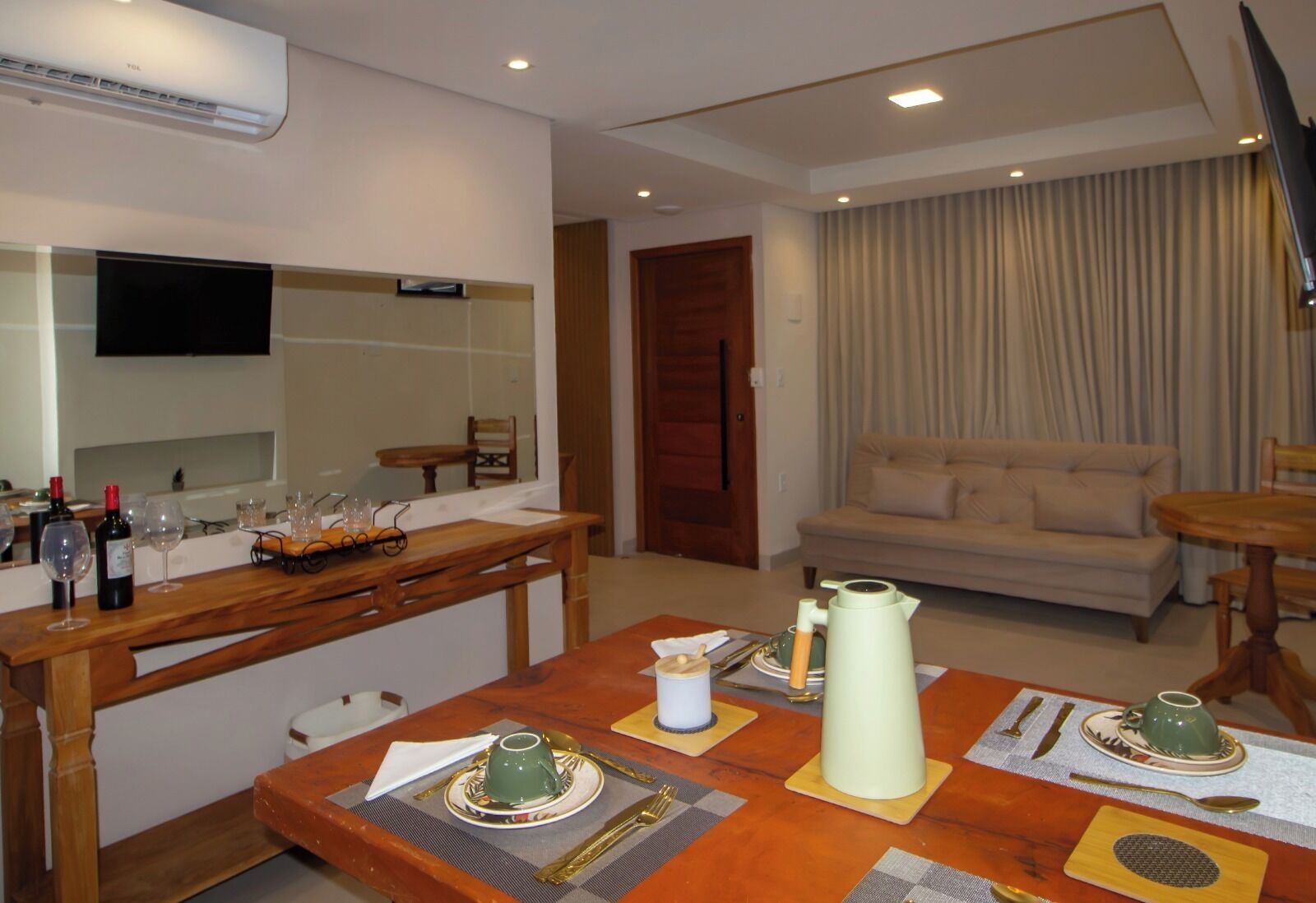 Deluxe Apartment, 1 Bedroom | Living area