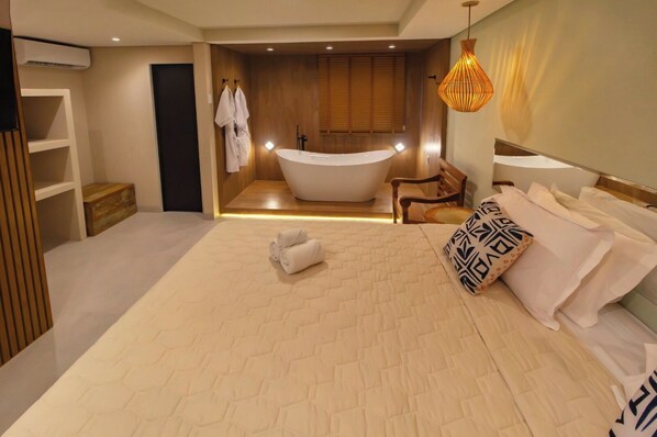 Appartement Deluxe, 1 chambre | Accès au Wi-Fi (inclus), literie fournie