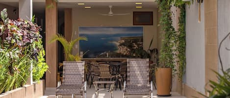 Alberca al aire libre