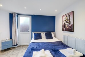 1 Schlafzimmer, kostenloses WLAN, Bettwäsche