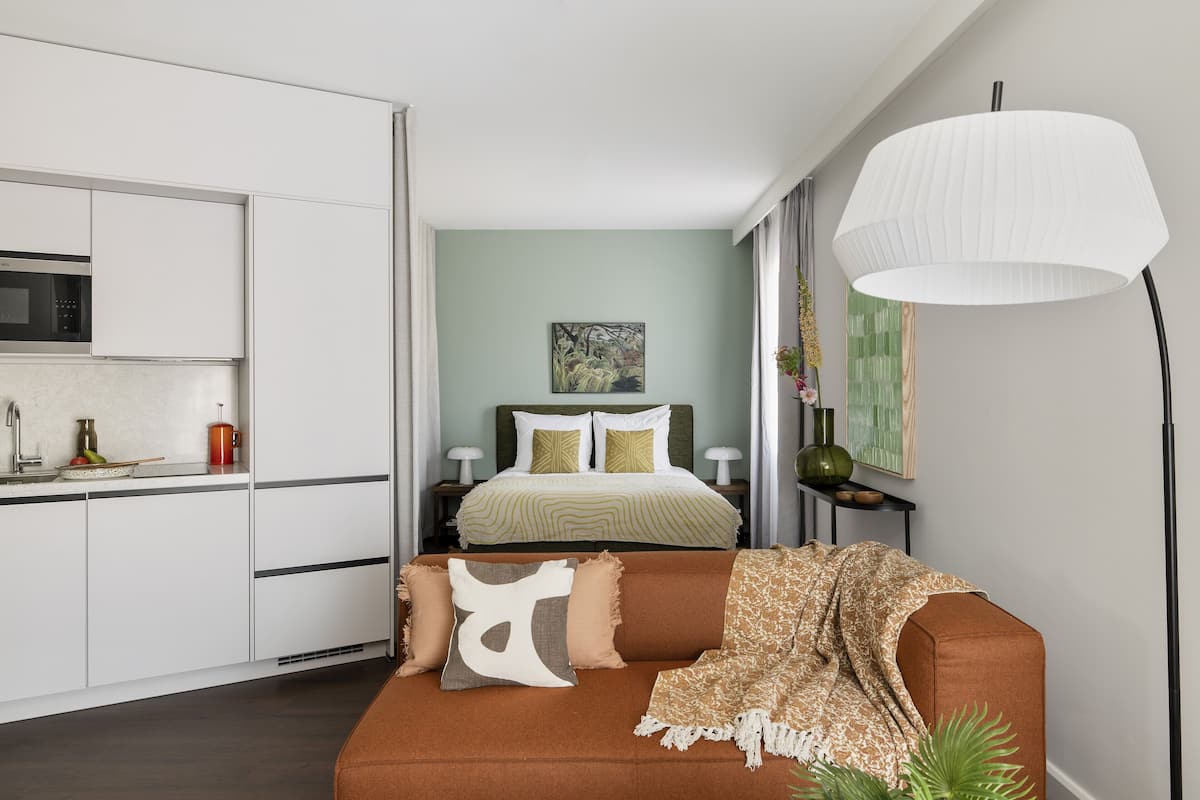 Large Studio Apartment | Living area | Smart TV
